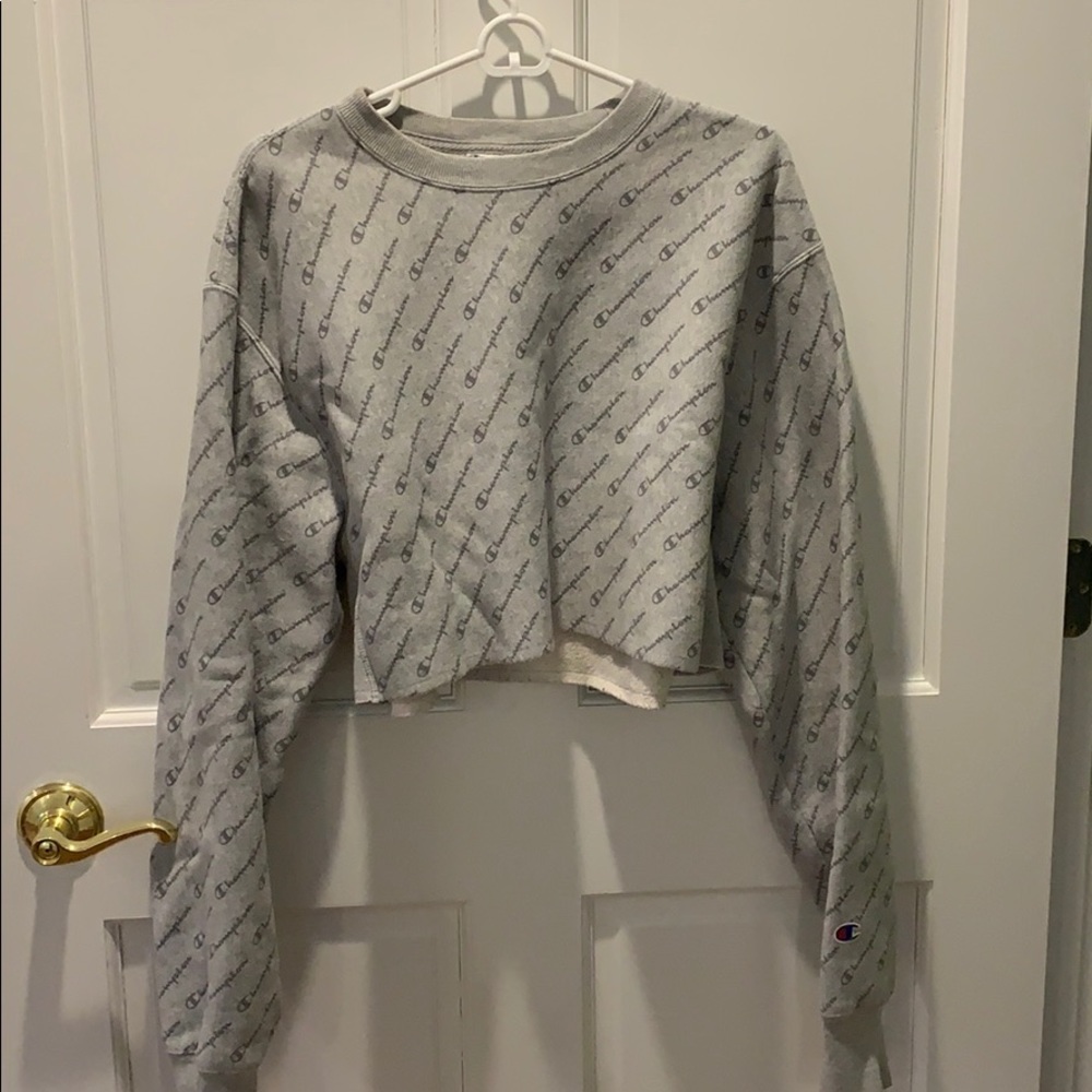 Cropped Champion Hoodie